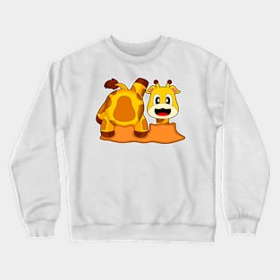 Giraffe Earth Hole Crewneck Sweatshirt